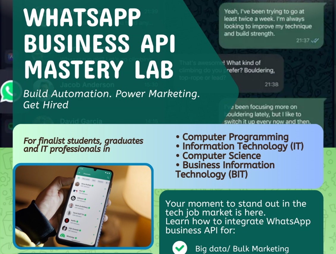Whatsapp Business API Mastery Lab